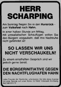 Anzeige der BI zu Flugvorführungen 